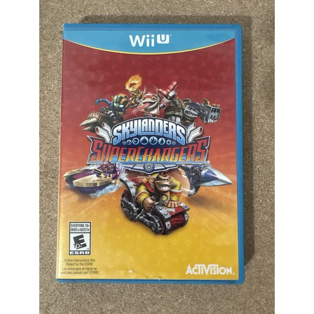 Skylanders SuperChargers (Nintendo Wii U) Complete - Tested